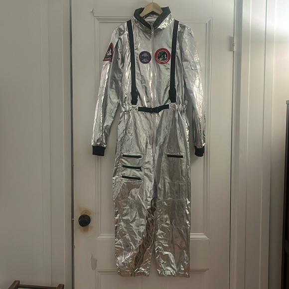 Halloween spacesuit astronaut men’s S unisex NASA costume. Space odyssey - Picture 9 of 16